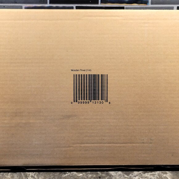 Pampered Chef Stoneware Wooden Trivet Adjustable #2130 Original Box Made In USA - Picture 10 of 14